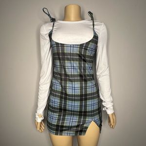 Fashion Nova plaid skirttall